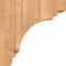 Ekena Millwork Pescadero Smooth Corbel, Western Red Cedar, 5 1/2"W x 8"D x 8"H COR06X08X08PEC00SWR - alternate 4